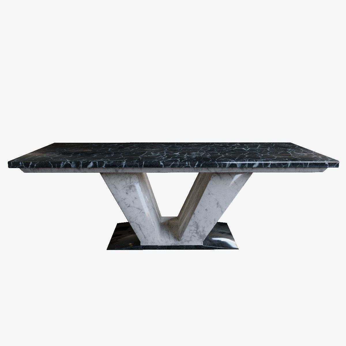 Marble Table Updated Free low-poly 3D model_5