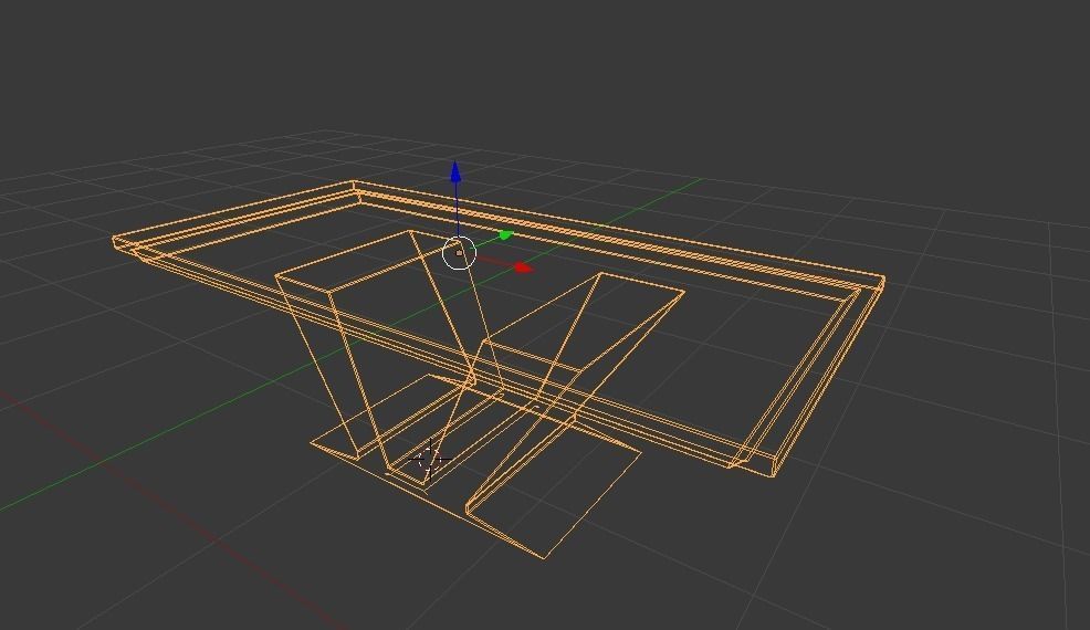 Marble Table Updated Free low-poly 3D model_6