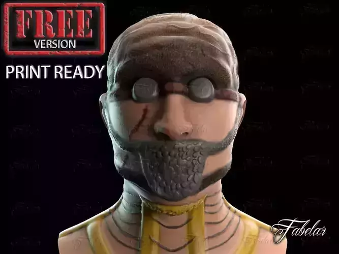 The Doctor Printable Free 3D print model The Doctor Printable Free 3D print model