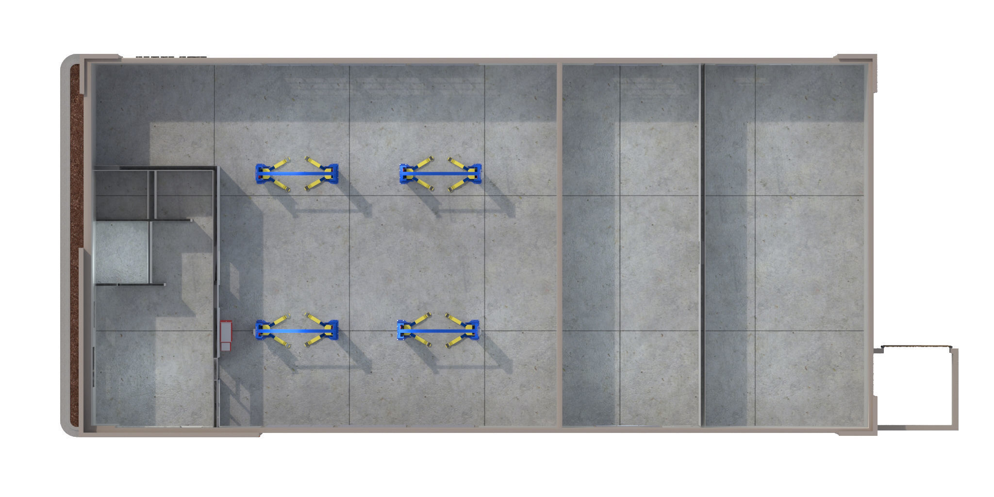 Retail-009-Auto Service 3D model_10