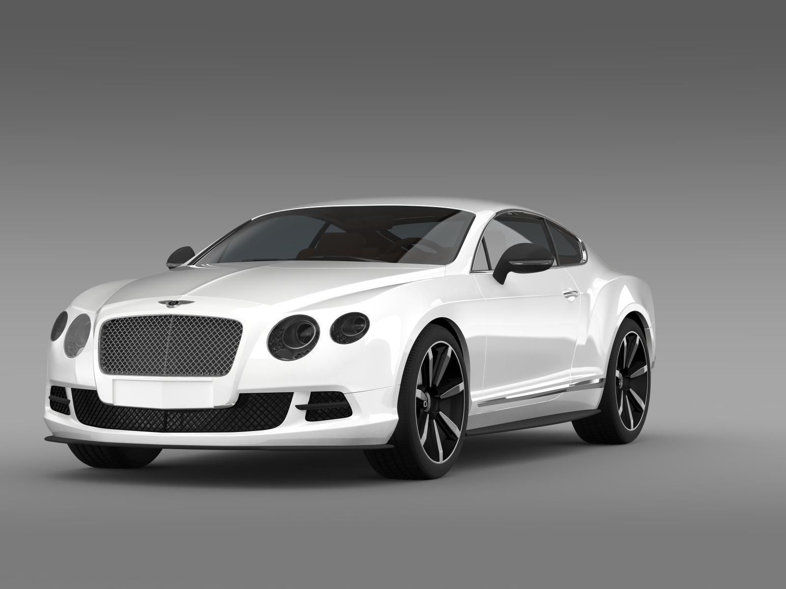 Bentley Continental GT Mulliner Styling 2011  3D model_4