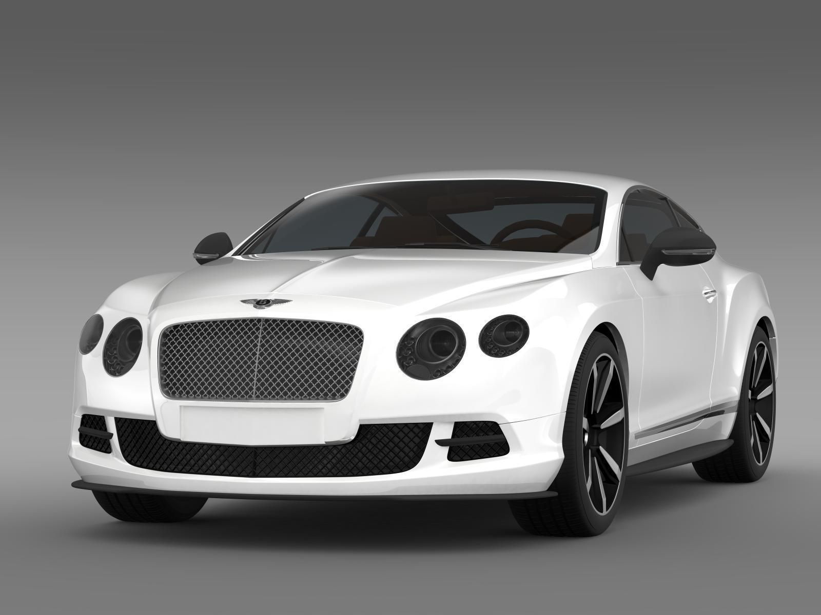 Bentley Continental GT Mulliner Styling 2011  3D model_2