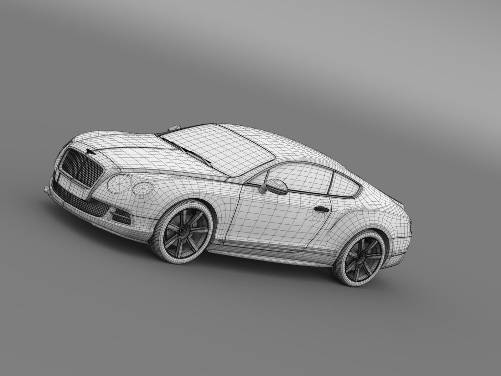Bentley Continental GT Mulliner Styling 2011  3D model_17