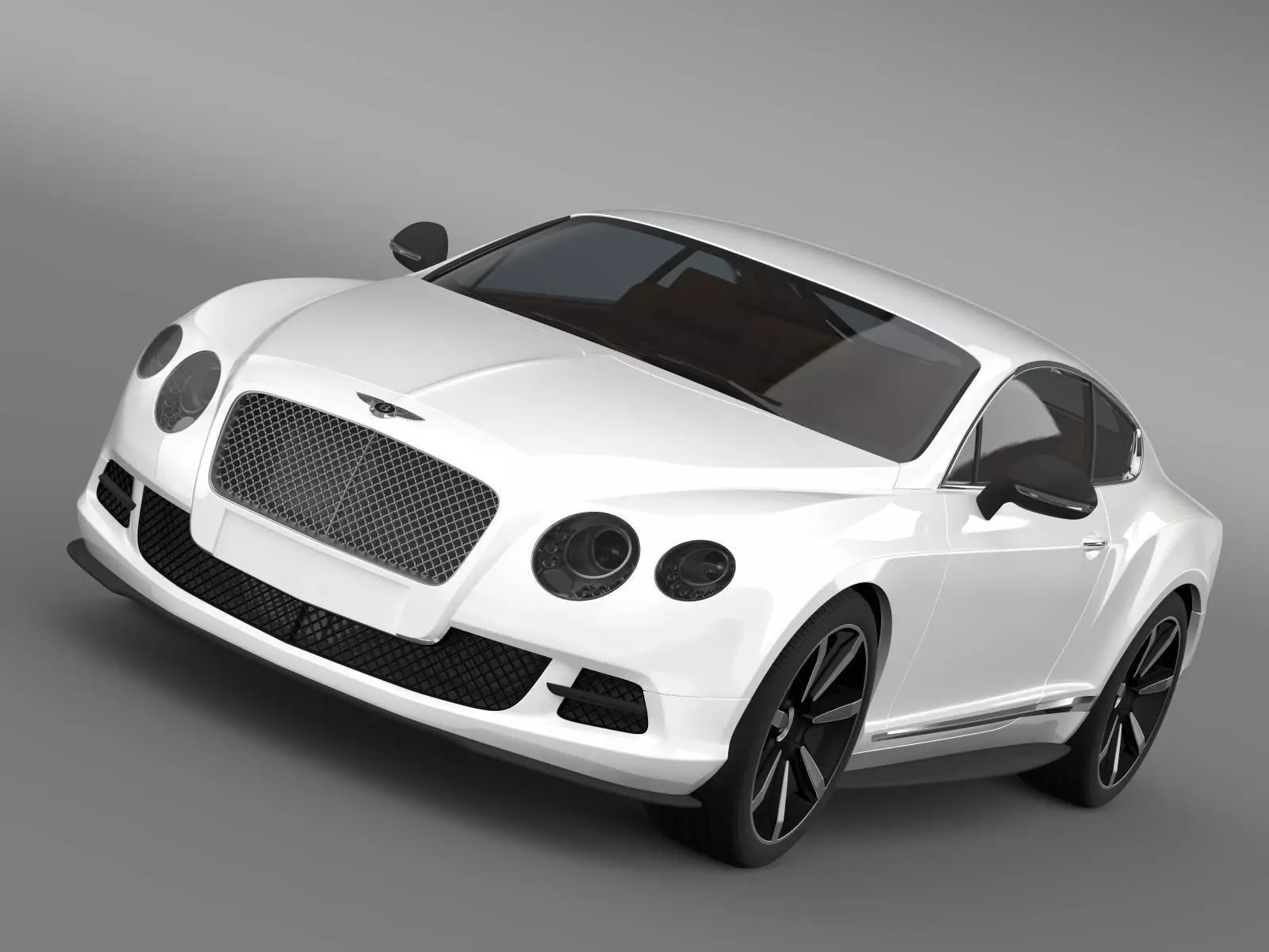 Bentley Continental GT Mulliner Styling 2011  3D model_0