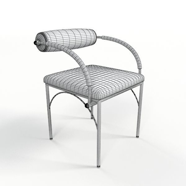 Dining Table with chairs 12 3D model_7