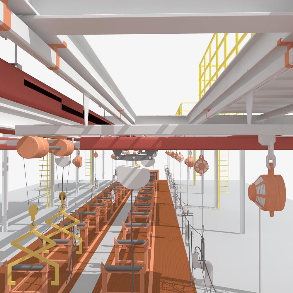 Production line Equipment 3D model_13