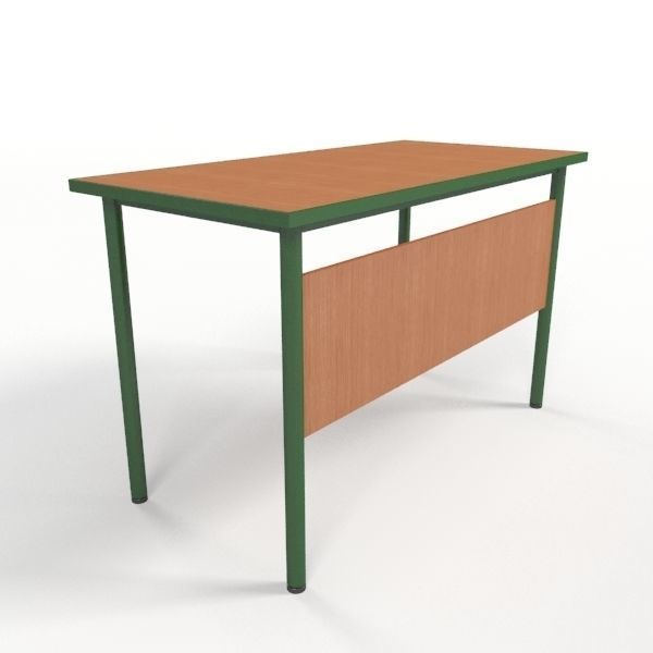 School table 3 3D model_1