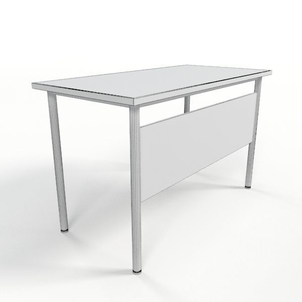 School table 3 3D model_5