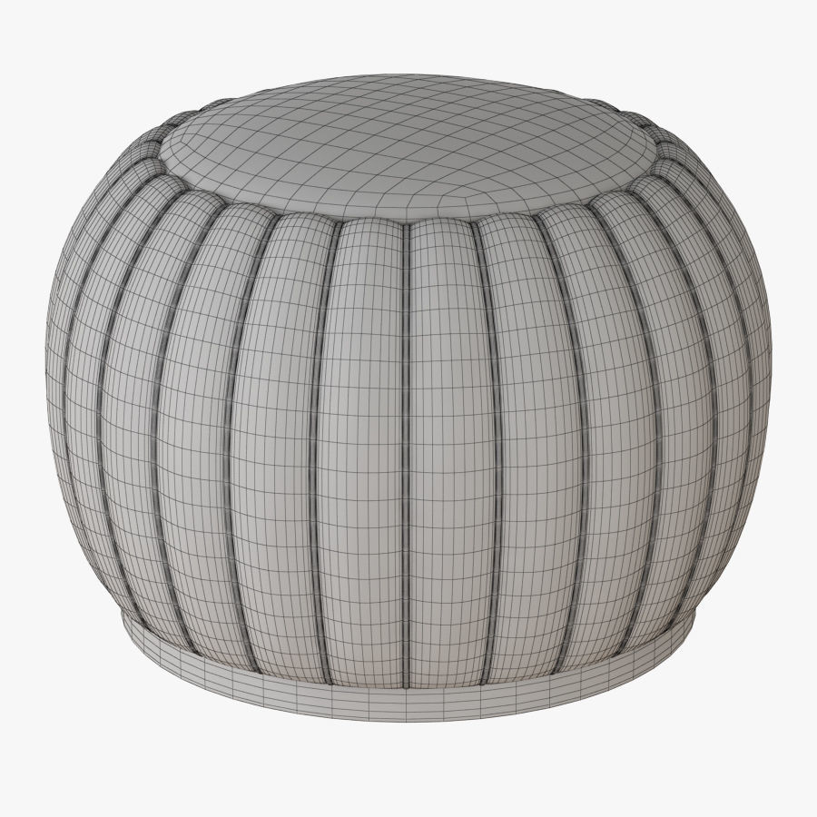 Pouf Mellow 3D model_4