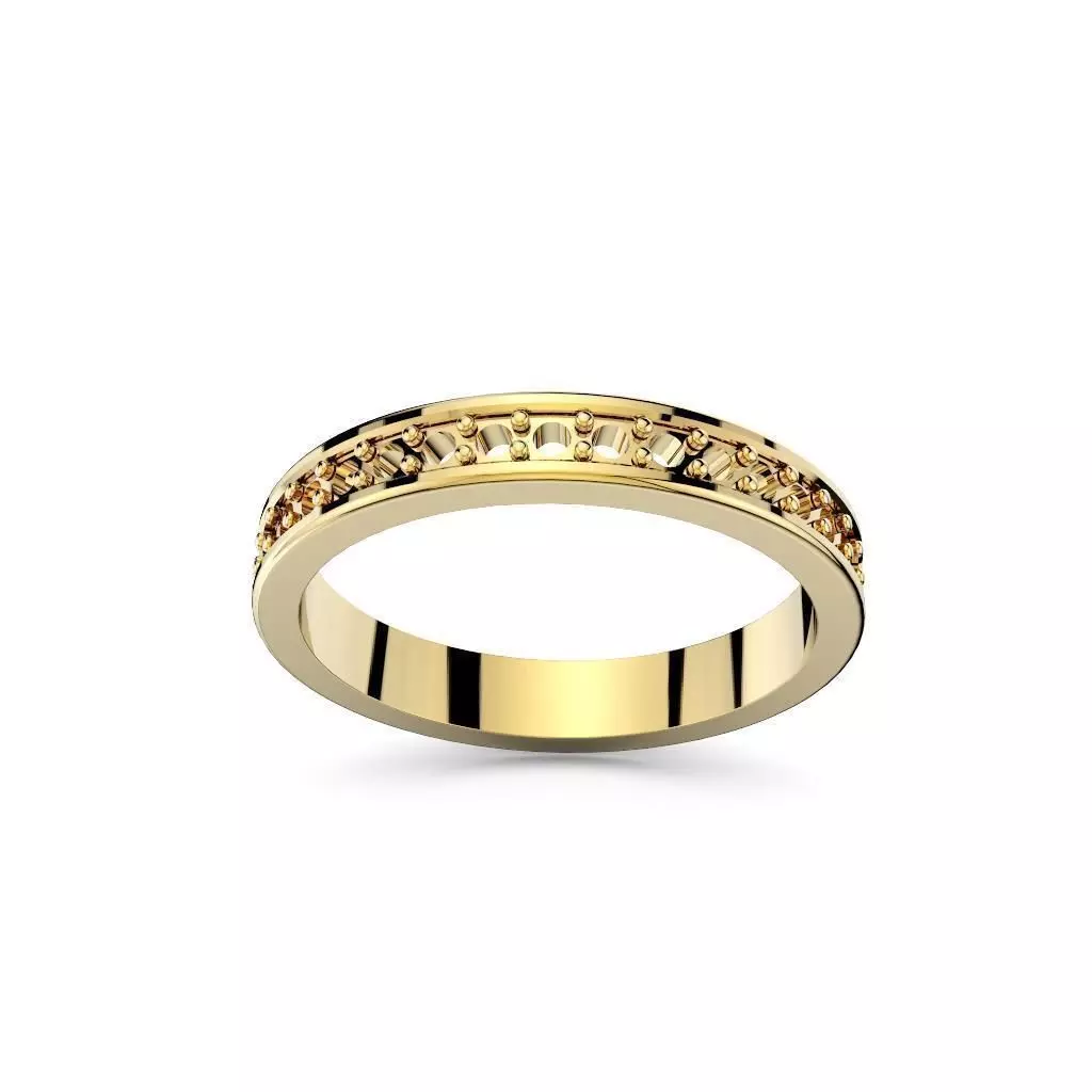 Wedding ring 3D print model
