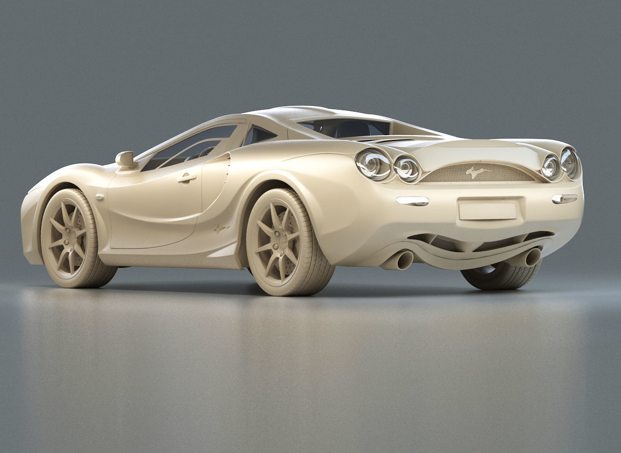 Mitsuoka Orochi 3D model_5