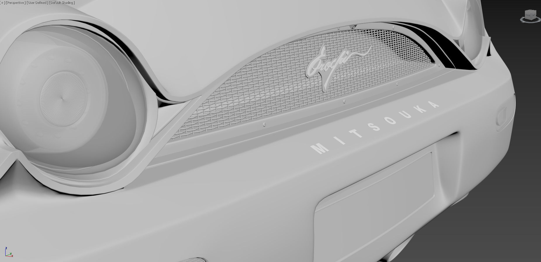 Mitsuoka Orochi 3D model_29