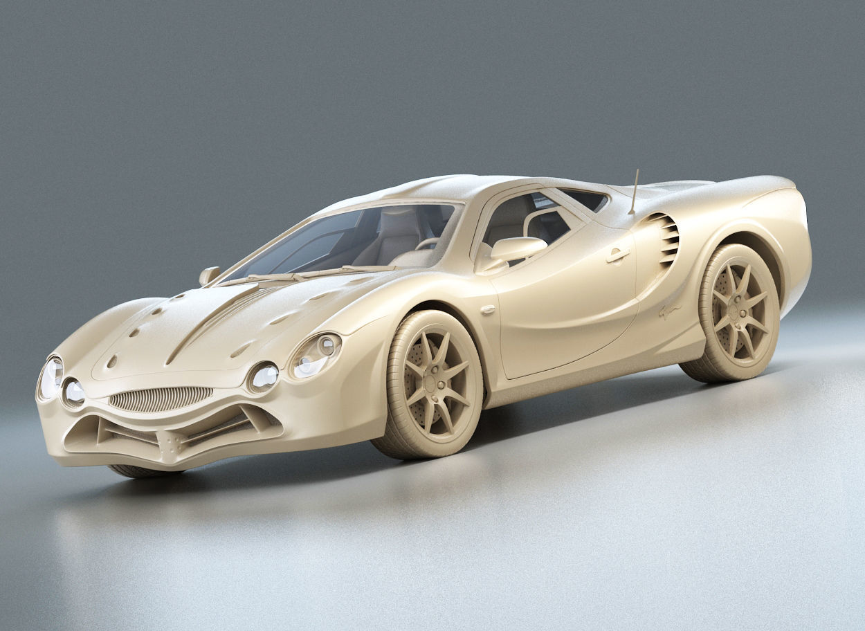 Mitsuoka Orochi 3D model_1