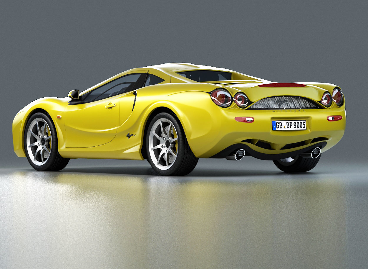 Mitsuoka Orochi 3D model_4