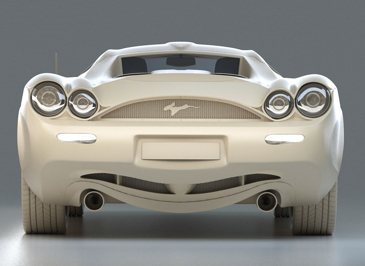 Mitsuoka Orochi 3D model_7