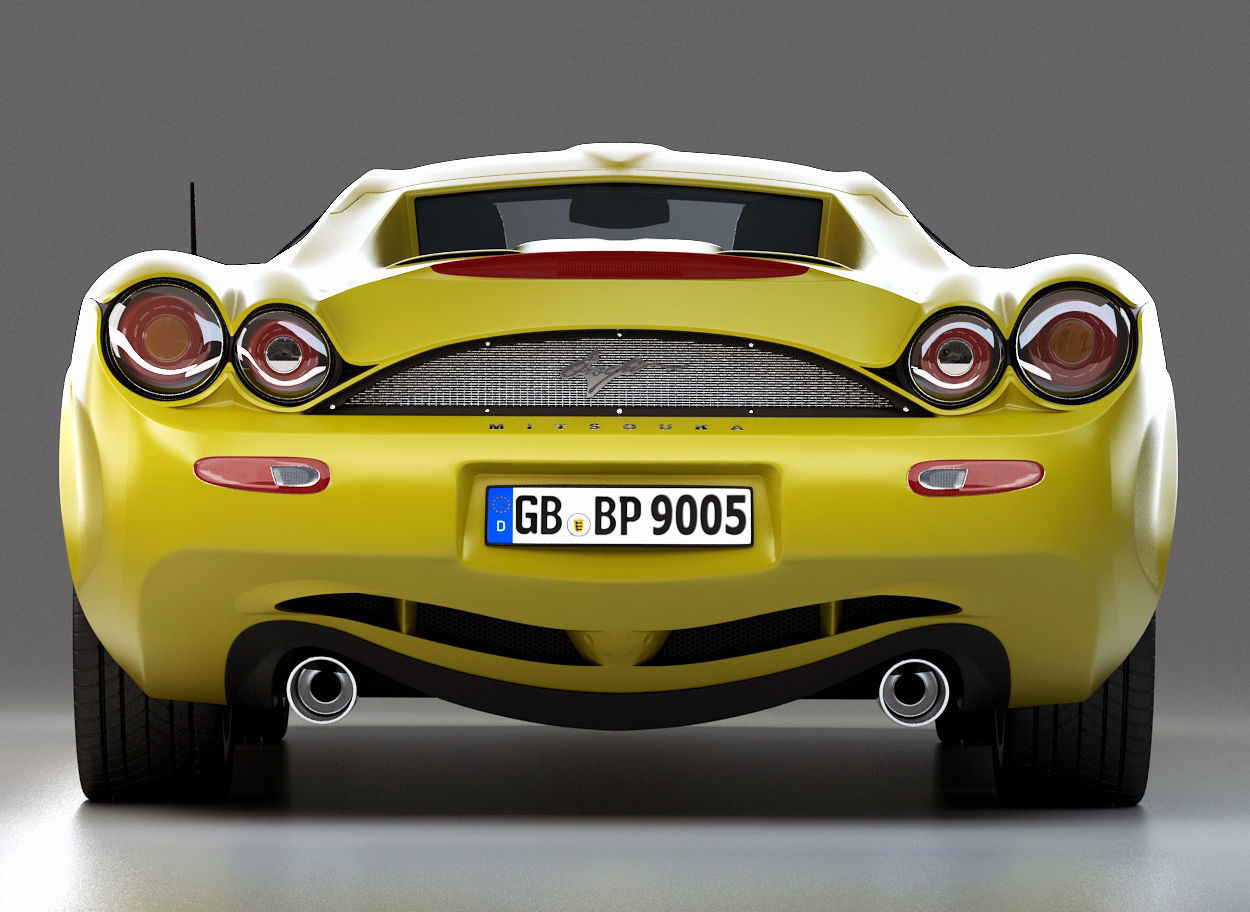 Mitsuoka Orochi 3D model_6