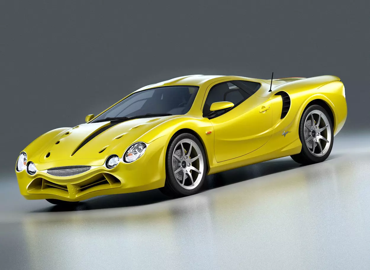 Mitsuoka Orochi 3D model_0