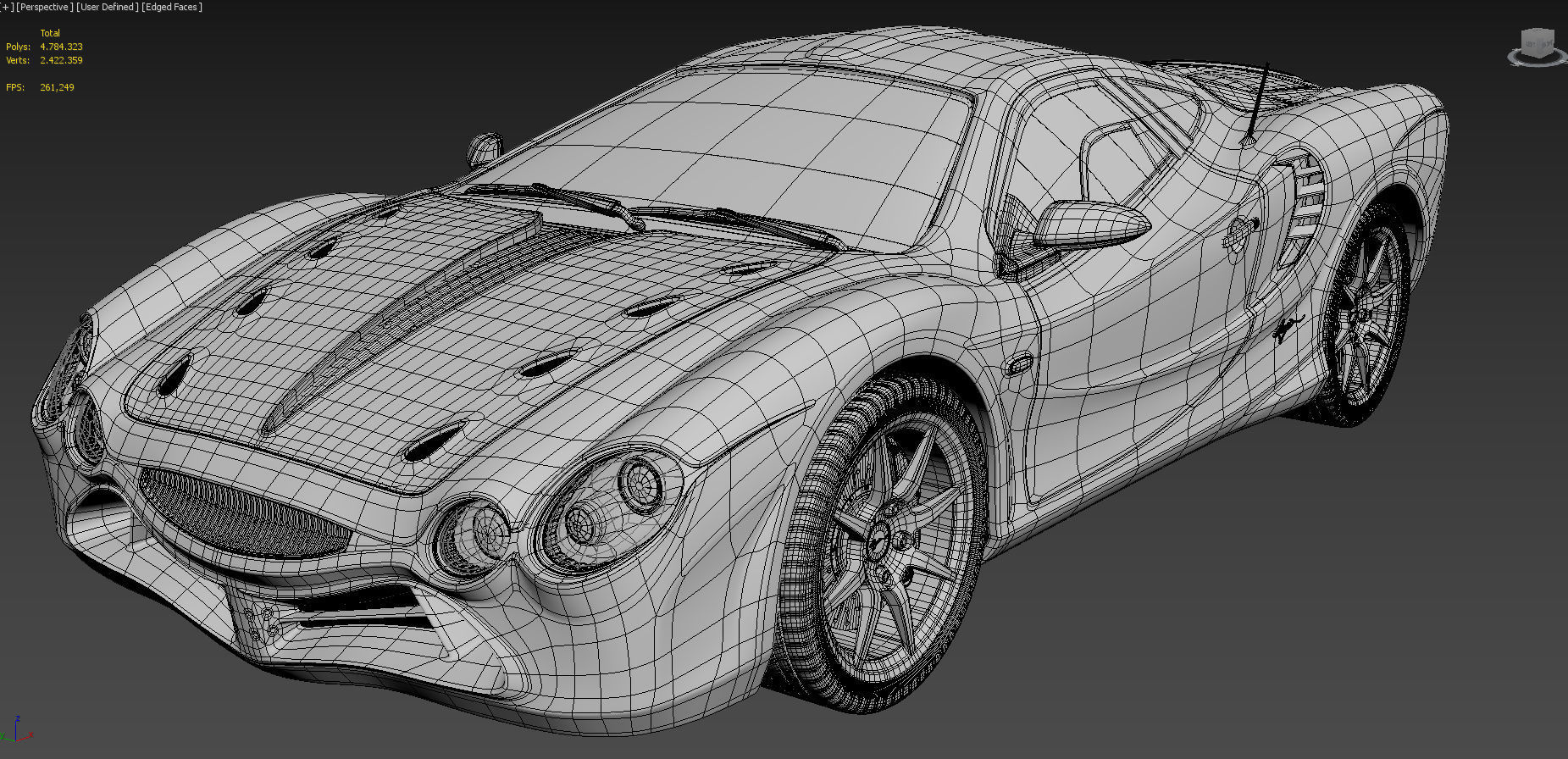 Mitsuoka Orochi 3D model_27