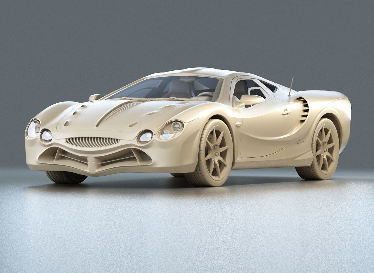 Mitsuoka Orochi 3D model_21