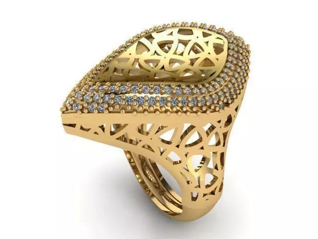 Ring R0217 3D print model_0