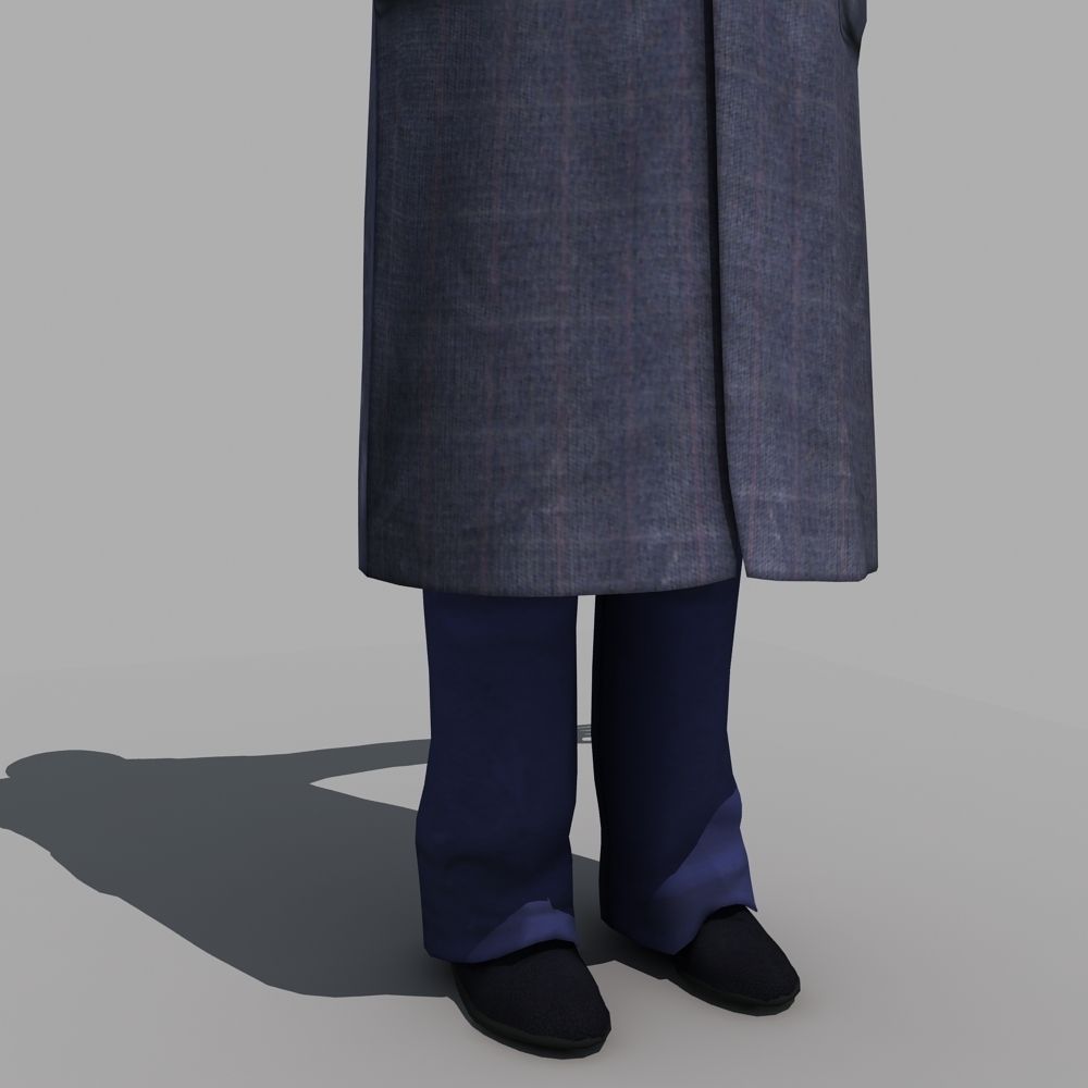 European Man 02 3D model_6