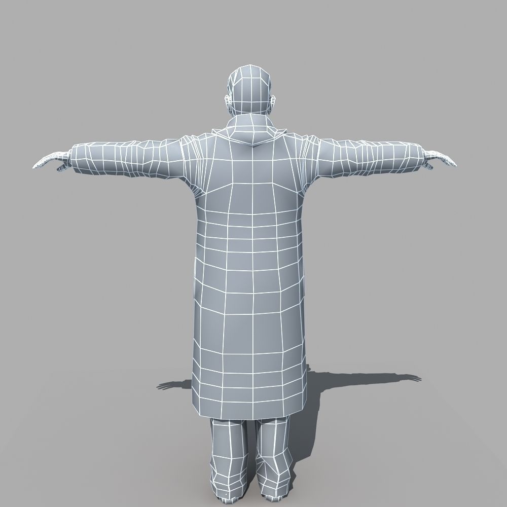 European Man 02 3D model_11