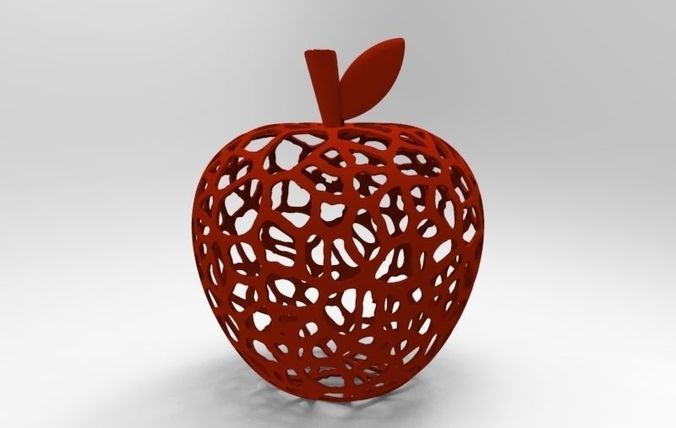 Voronoi Apple 3D print model