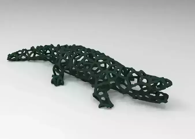 Crocodile Voronoi