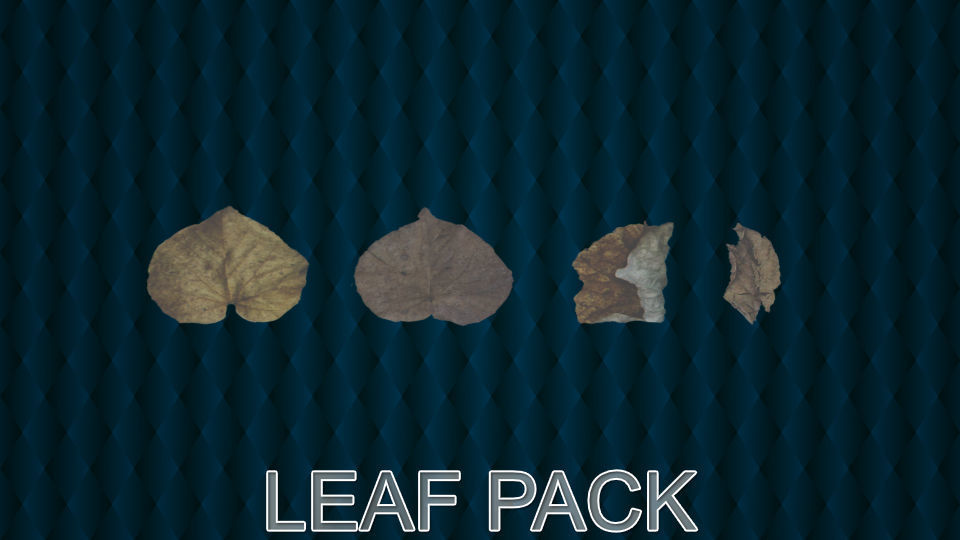 Plant Pack v1 Low-poly 3D model_6