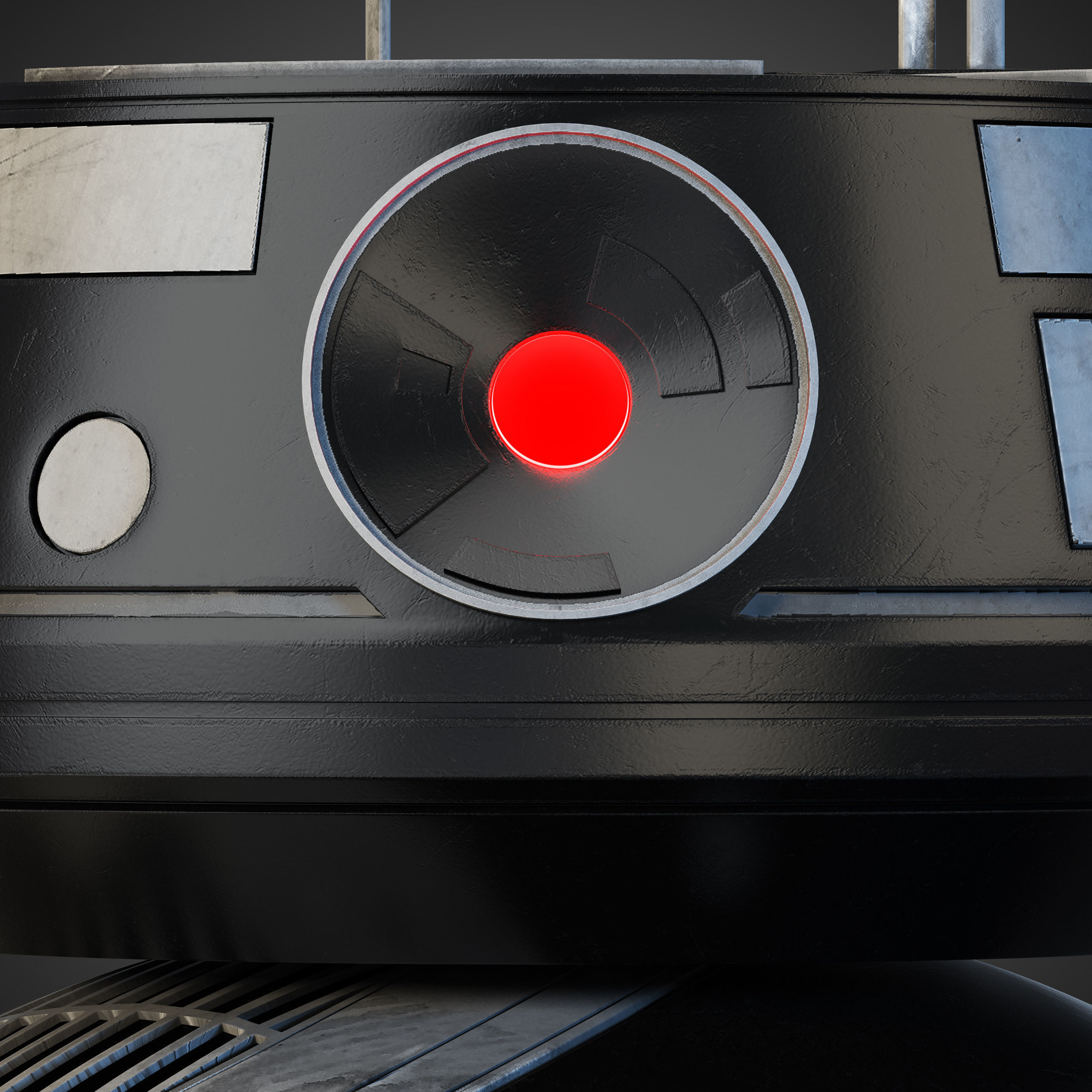 BB-9E Star Wars droid 3D model_8