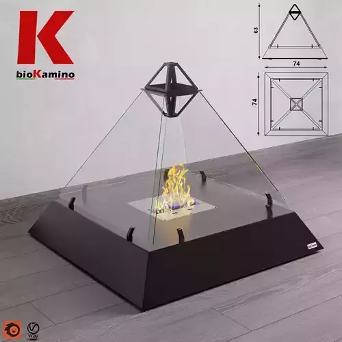 biokamino LOUVRE 3D model
