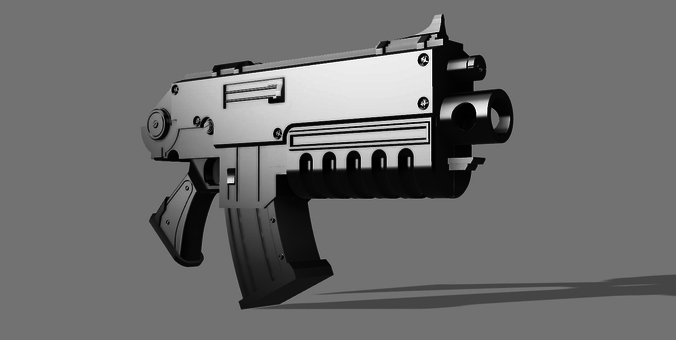 Warhammer 40k Bolter Life size
