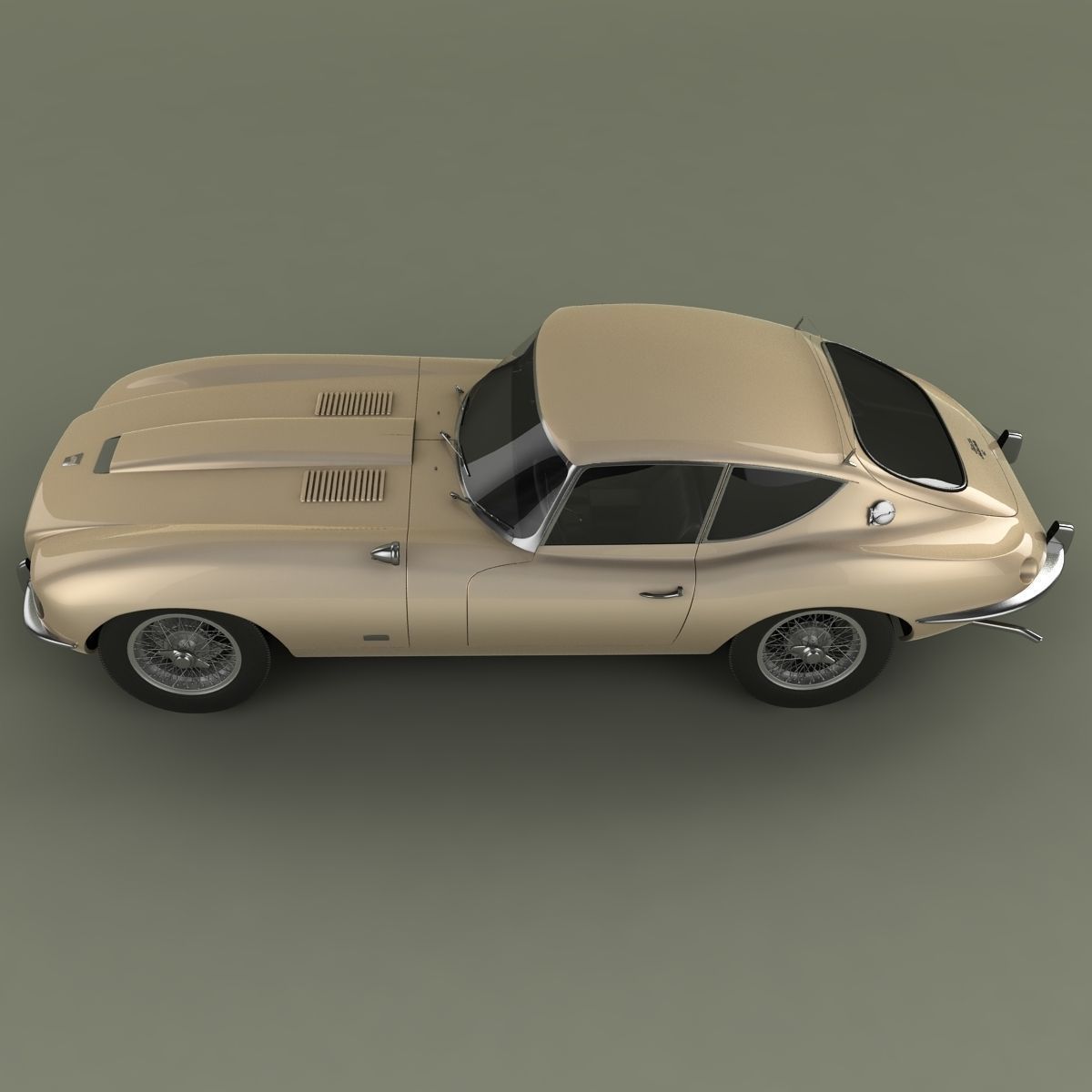 Jaguar E-type Raymond Loewy 3D model_6