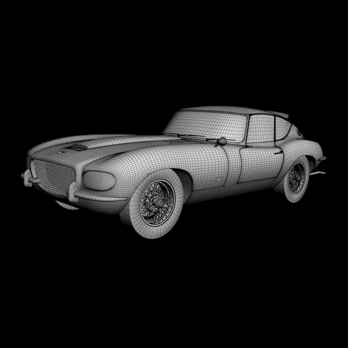 Jaguar E-type Raymond Loewy 3D model_14
