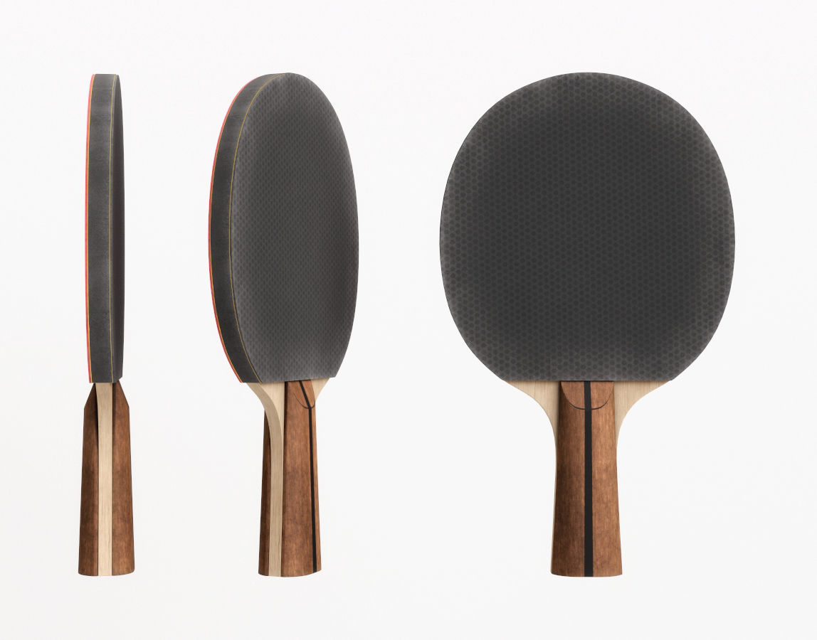Table Tennis Paddle 3D model_2