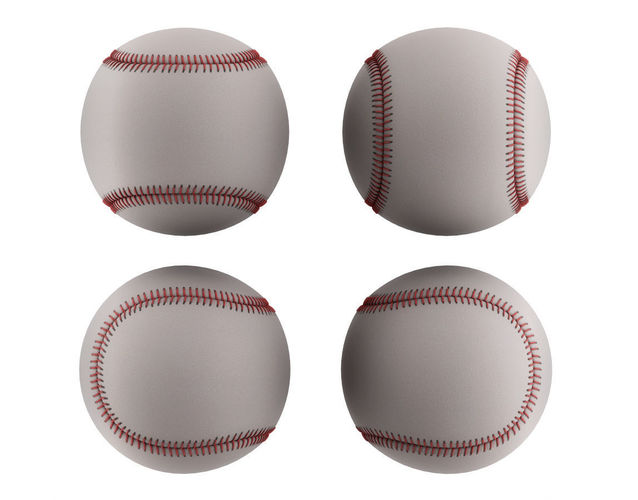 Baseball Ball 3D model