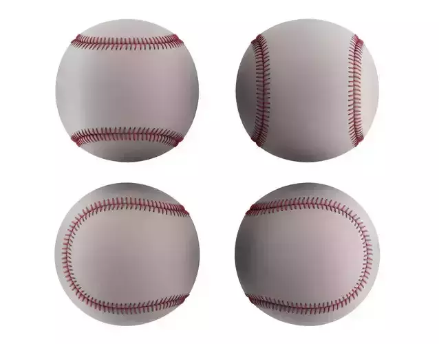 Baseball Ball 3D model