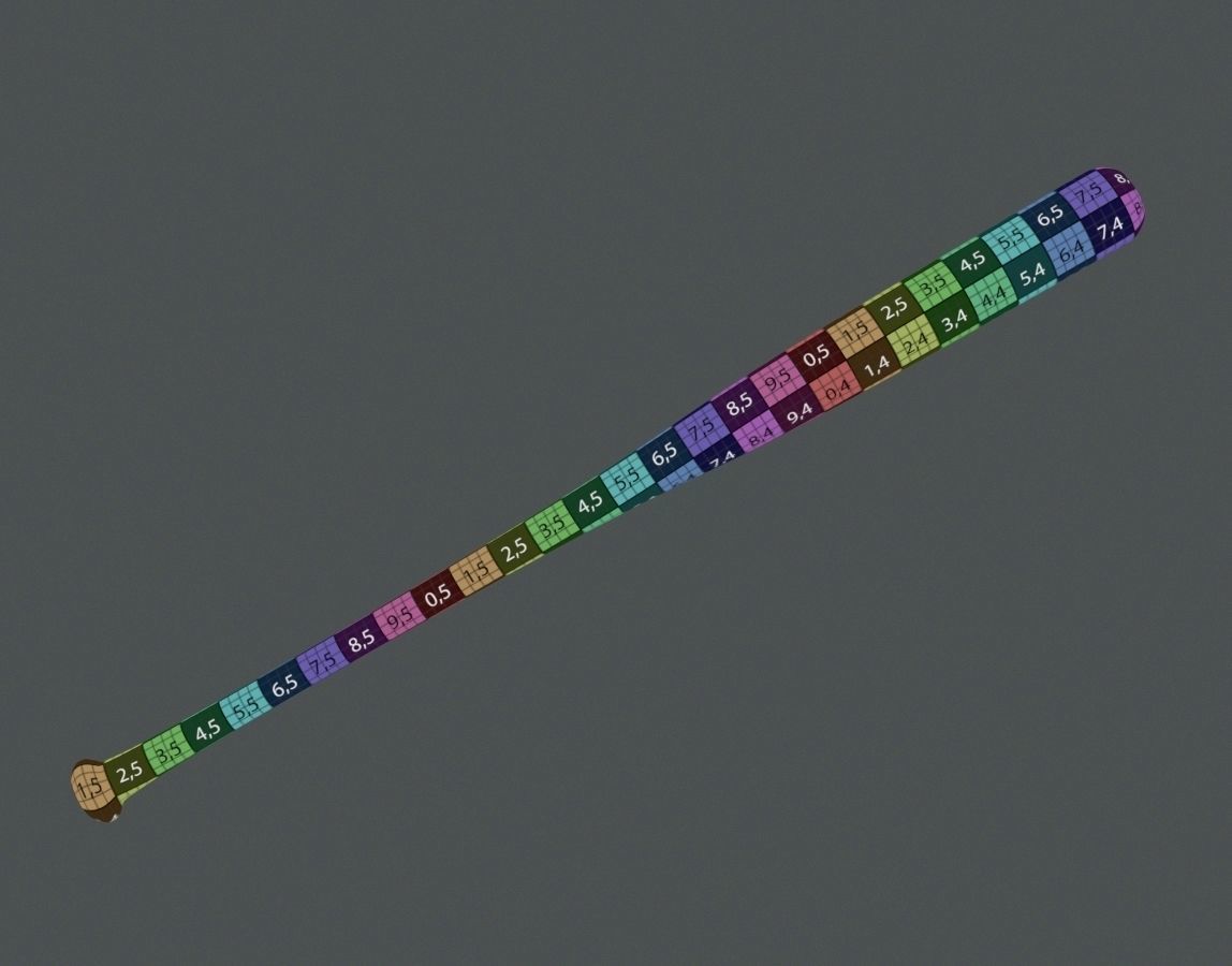 Baseball Bat 3D model_5