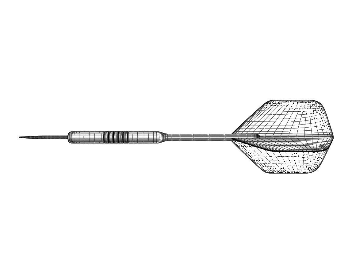Darts dart 3D model_3