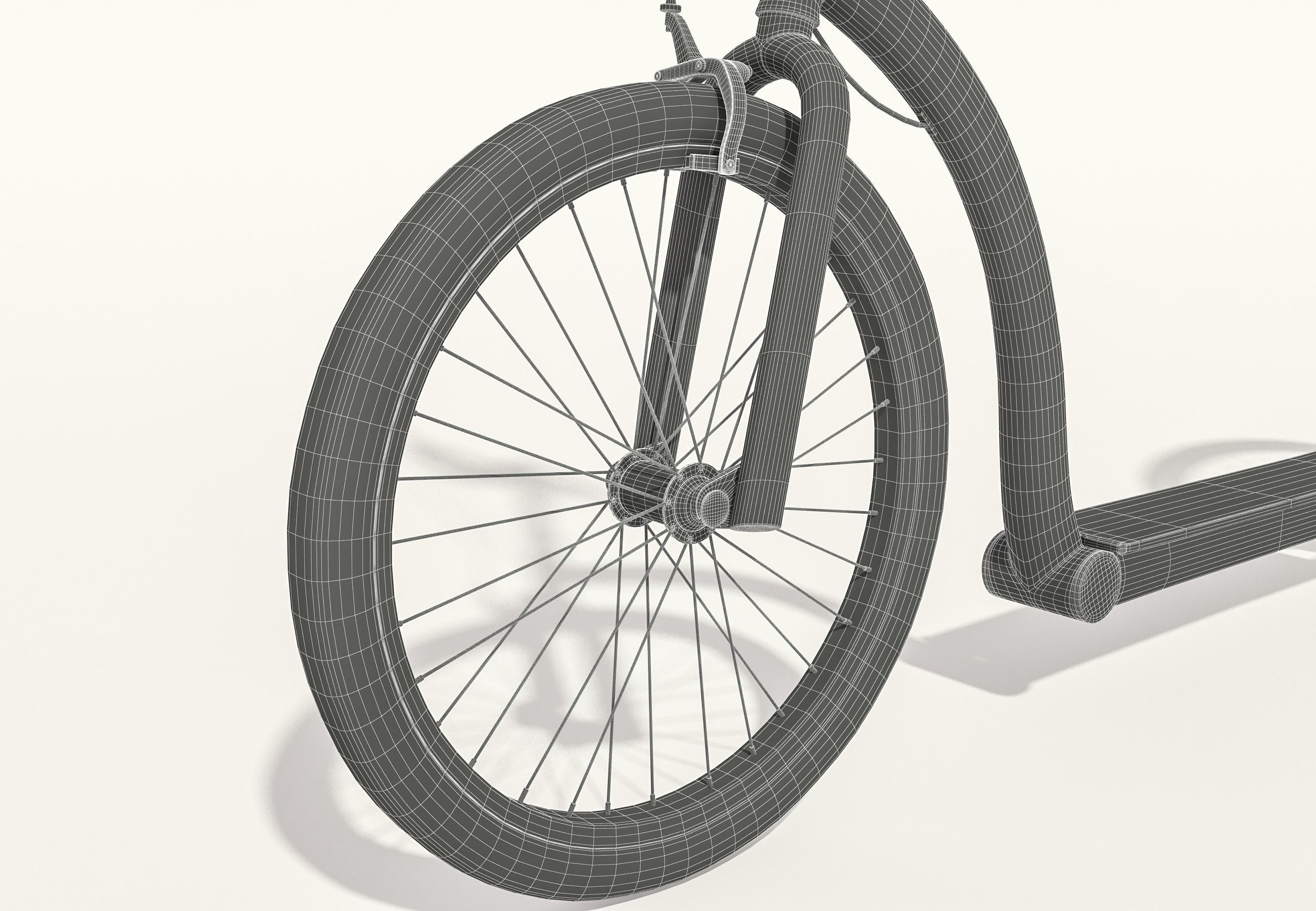 Kick Scooter  3D model_10