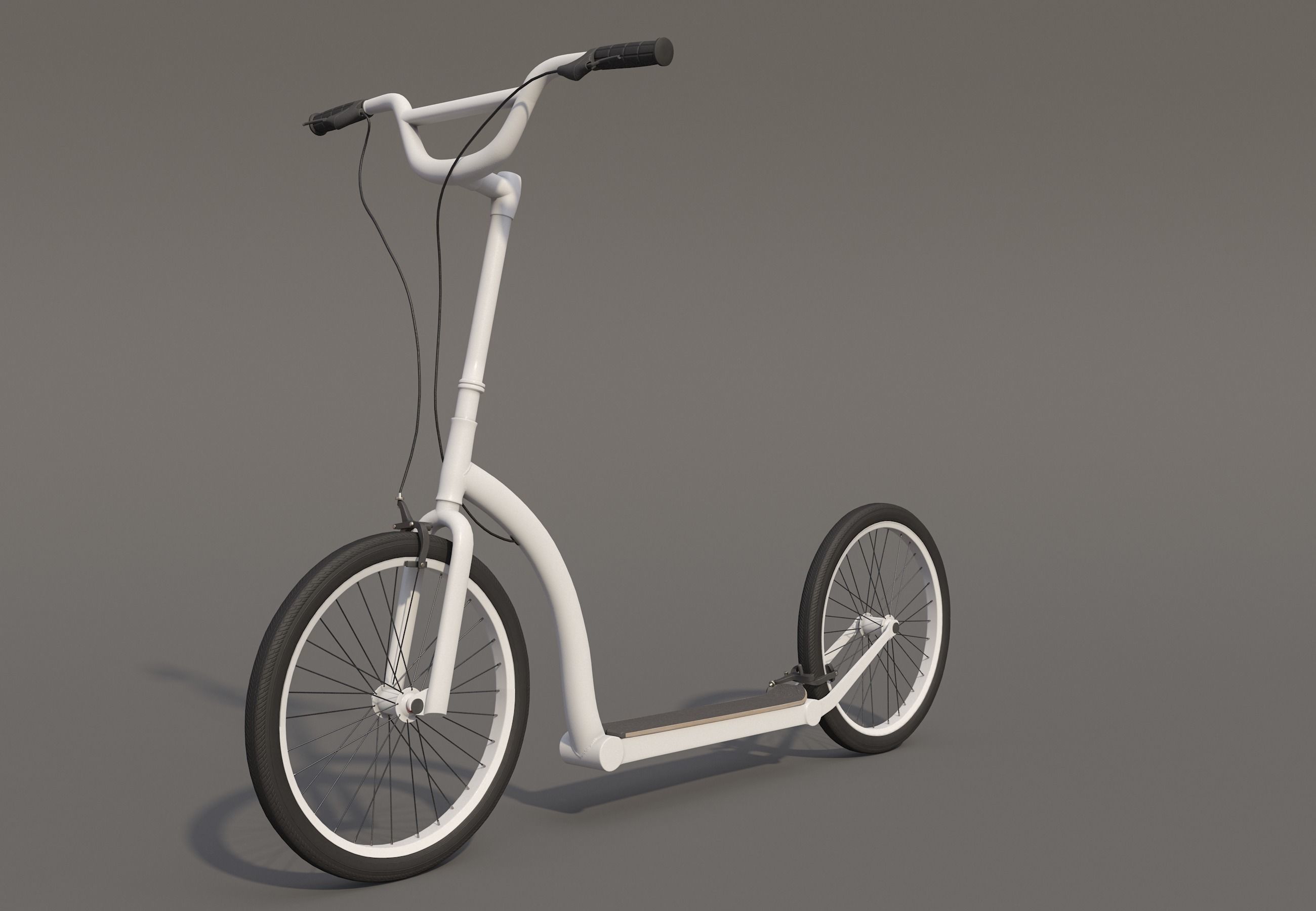 Kick Scooter  3D model_0