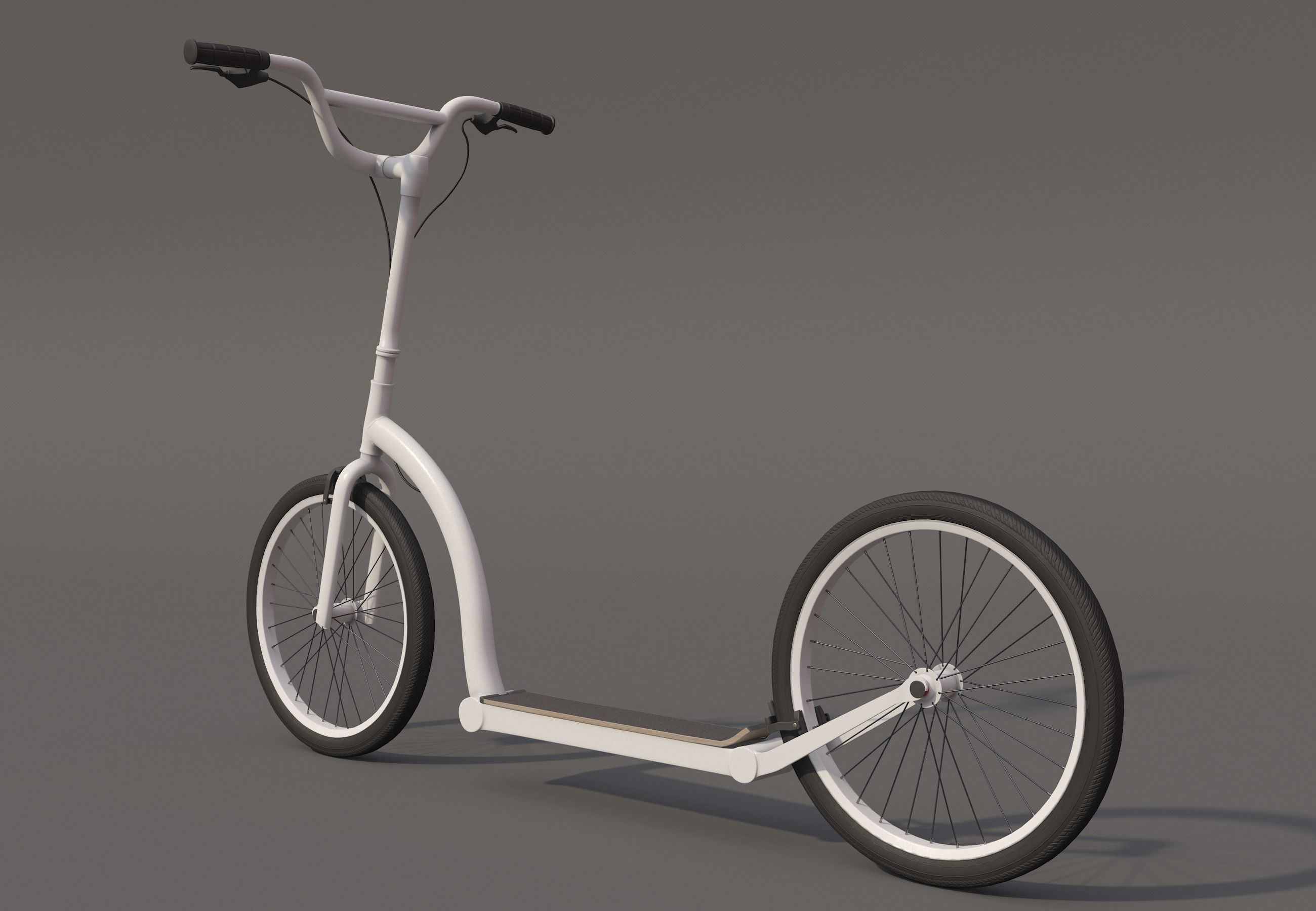 Kick Scooter  3D model_1