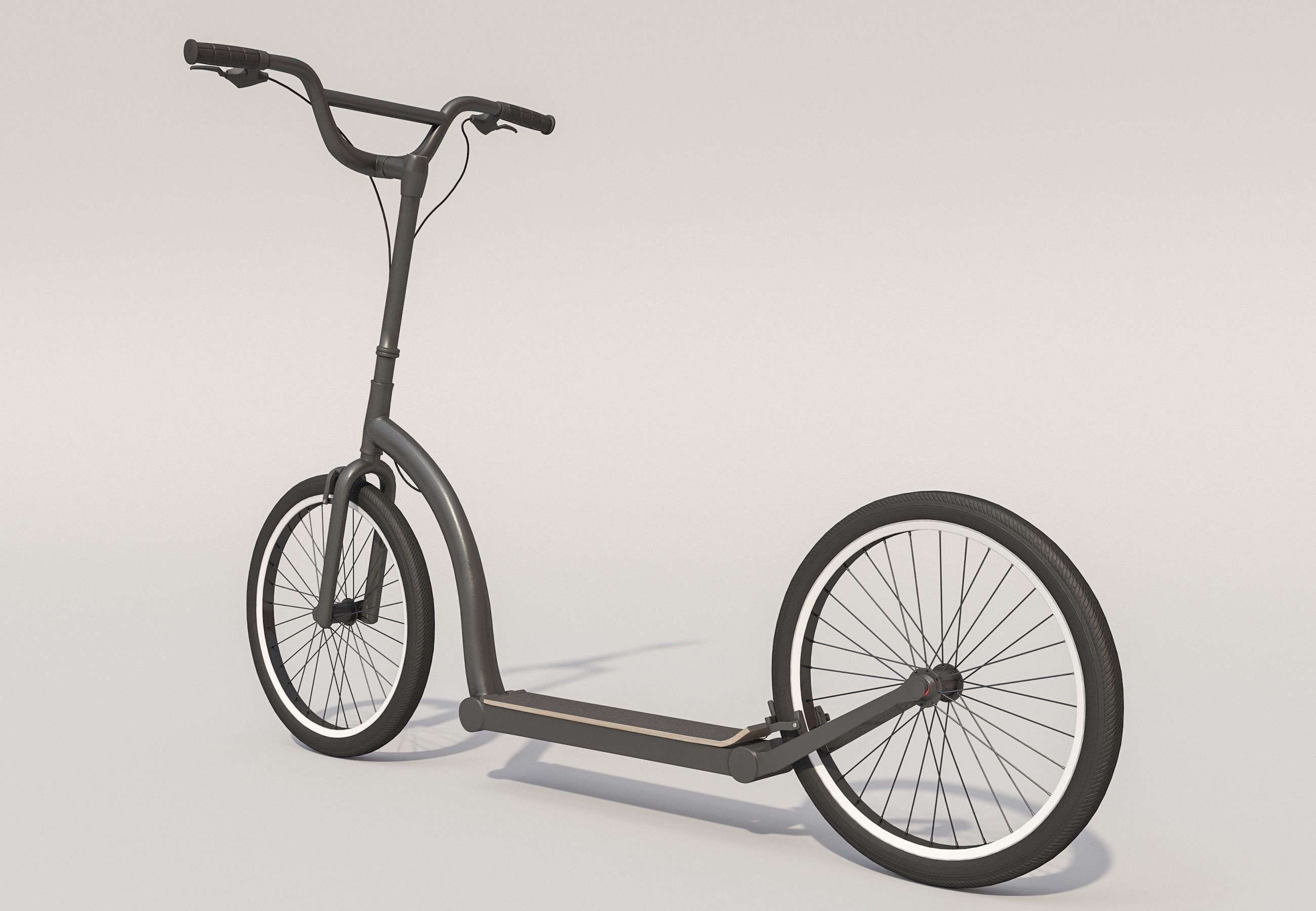 Kick Scooter  3D model_3