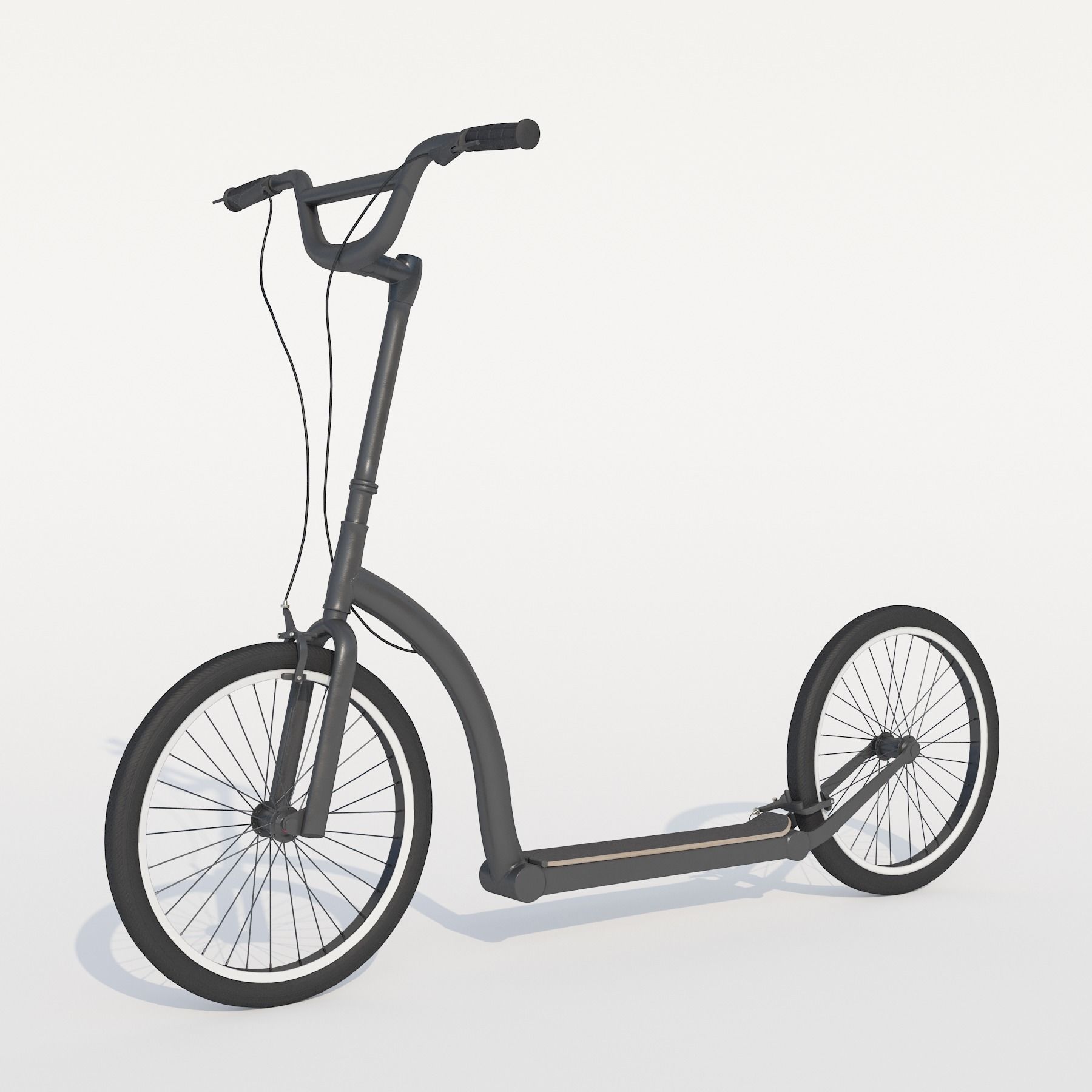 Kick Scooter  3D model_2