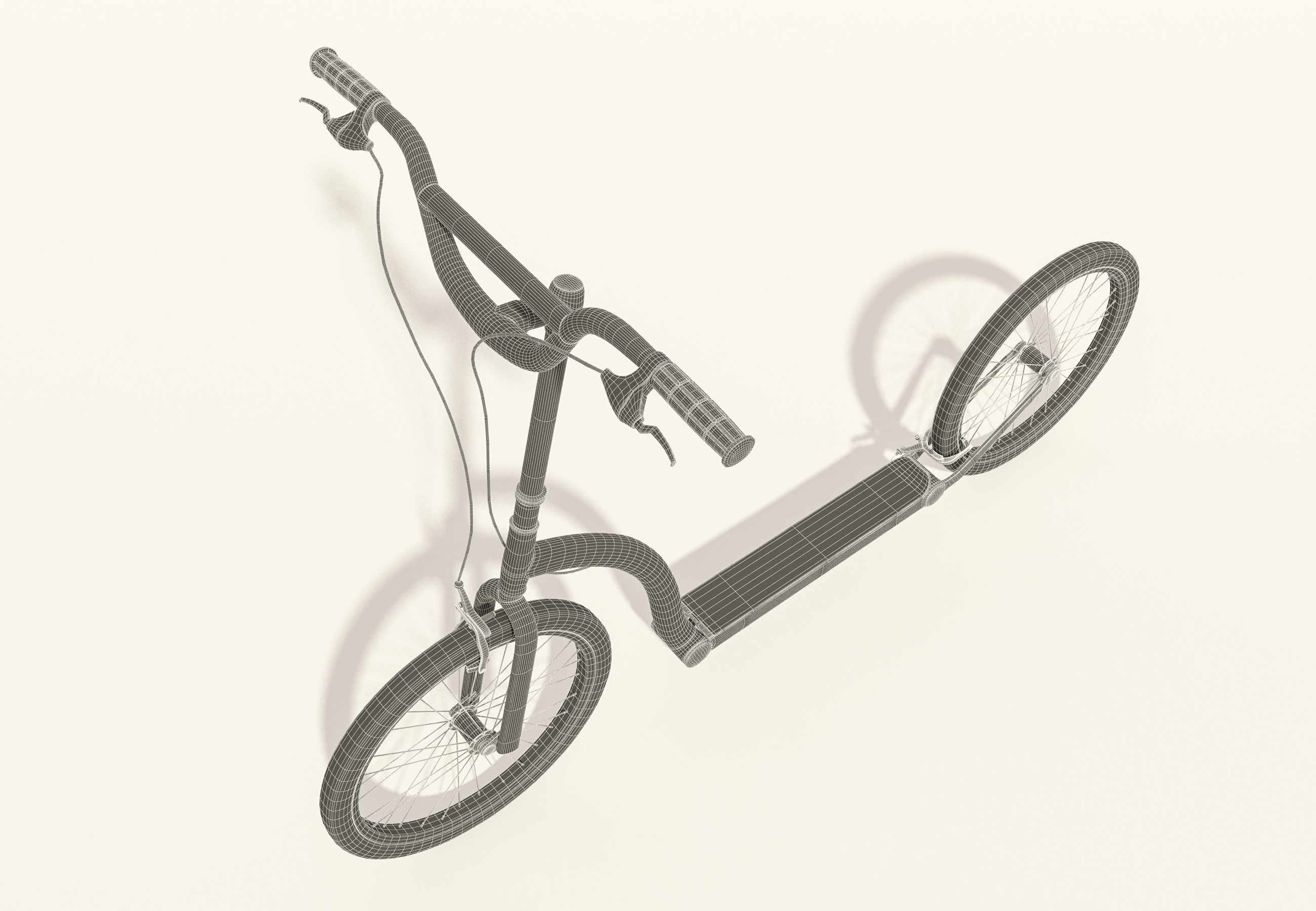 Kick Scooter  3D model_9
