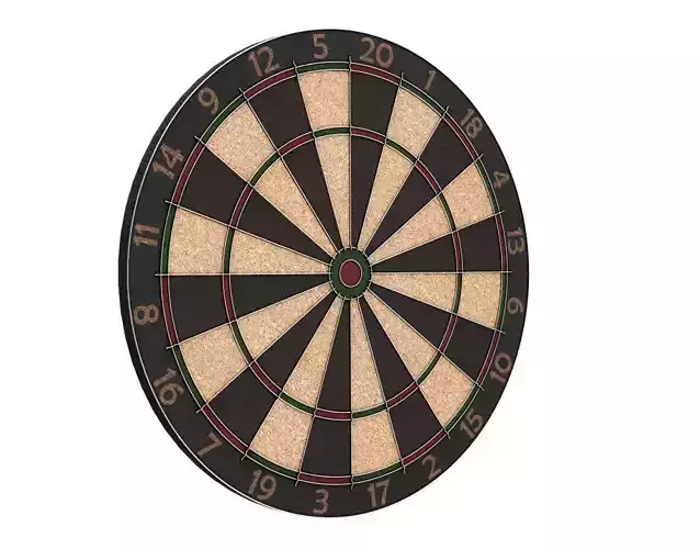 Dart Board 3D model