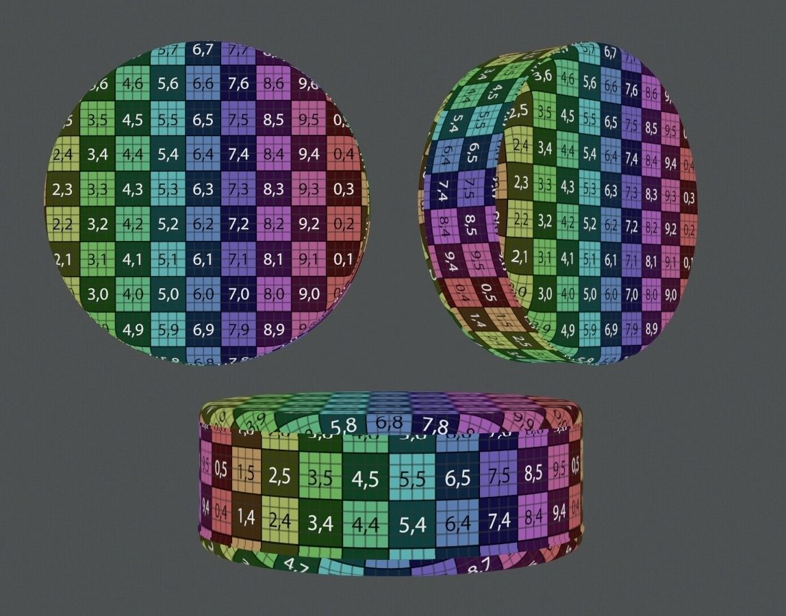 Ice Hockey Puck 3D model_4