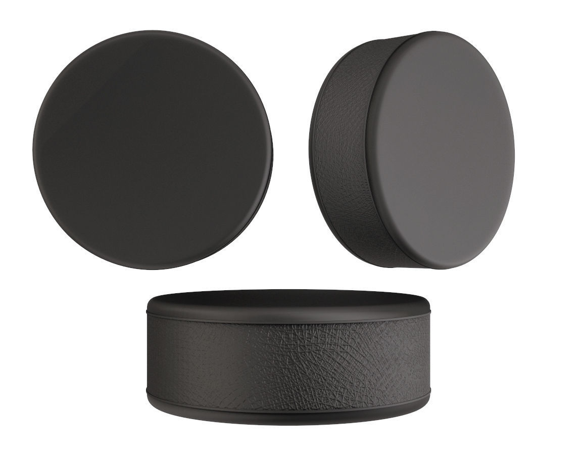 Ice Hockey Puck 3D model_1