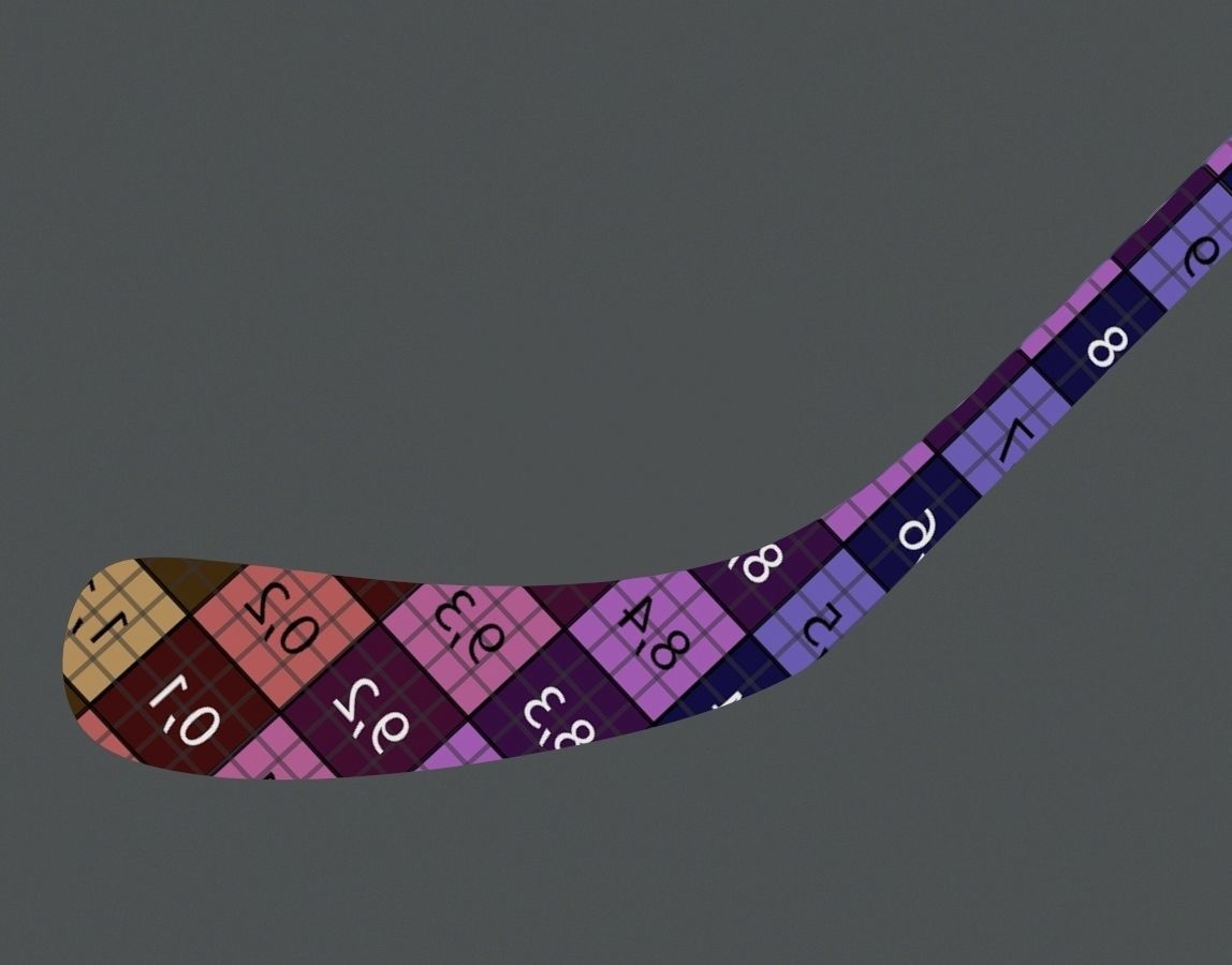 Ice Hockey Stick 3D model_8