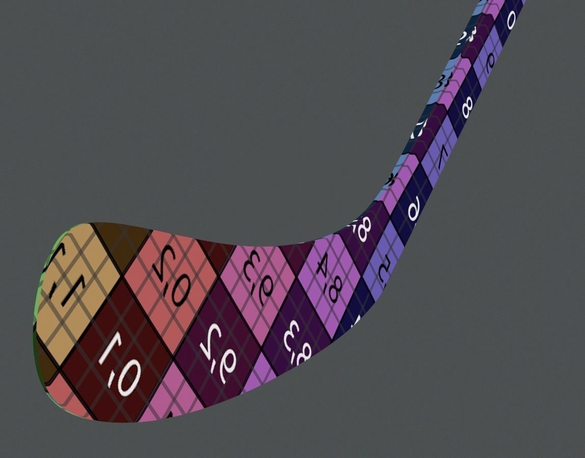 Ice Hockey Stick 3D model_7